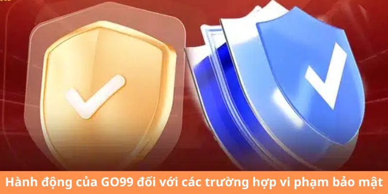 Hành động của GO99 đối với các trường hợp vi phạm bảo mật