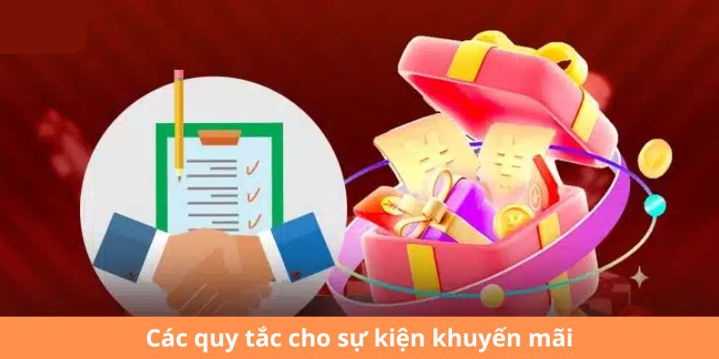 Các quy tắc cho sự kiện khuyến mãi