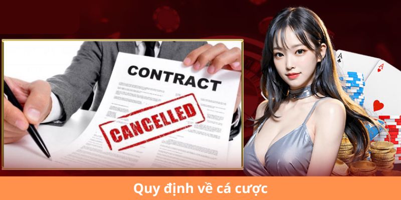 Quy định về cá cược